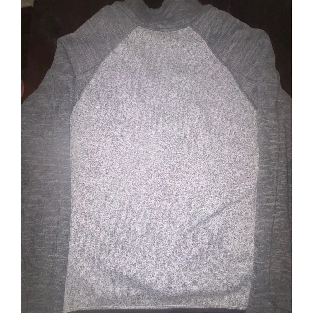 Patagonia Better Sweater 1/4 Zip Fleece Pullover Grey Mens Large 25523